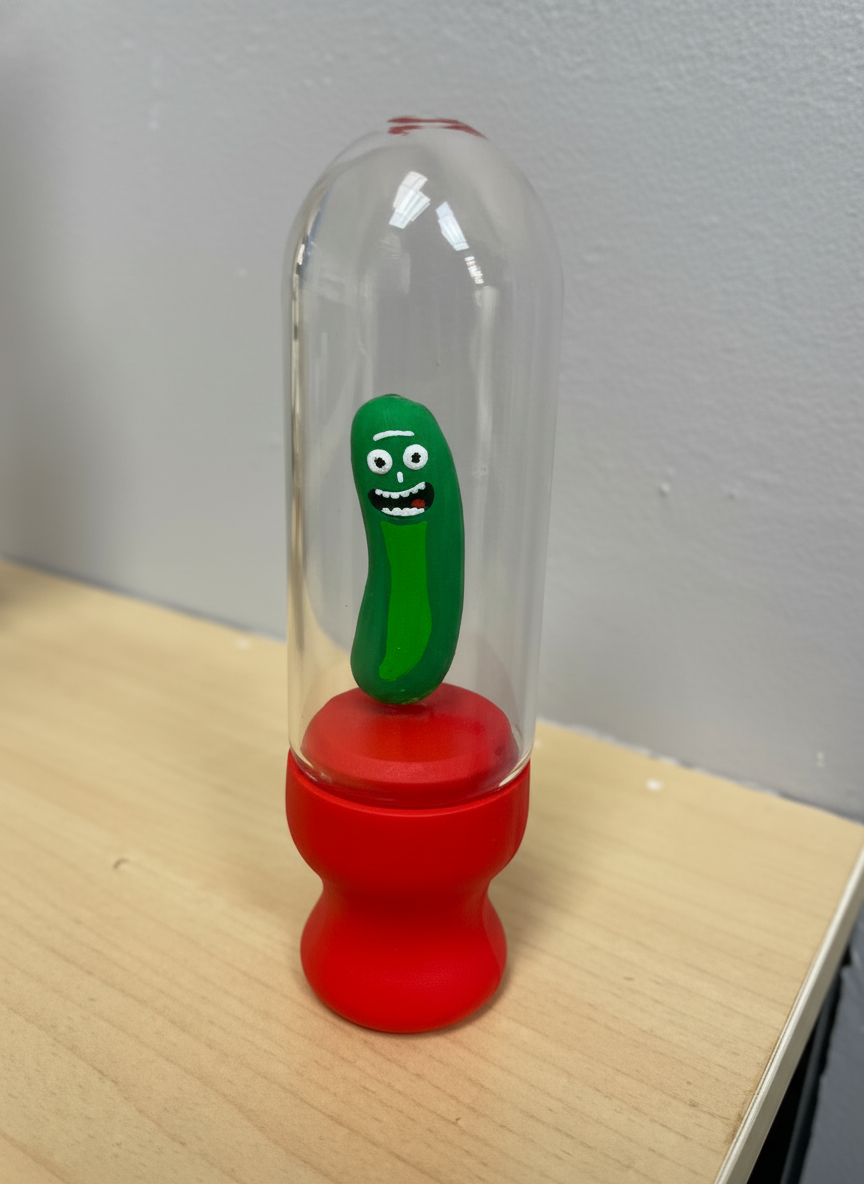 GEAR - CARTOON NECTAR COLLECTOR WITH TITANIUM NAIL - RED