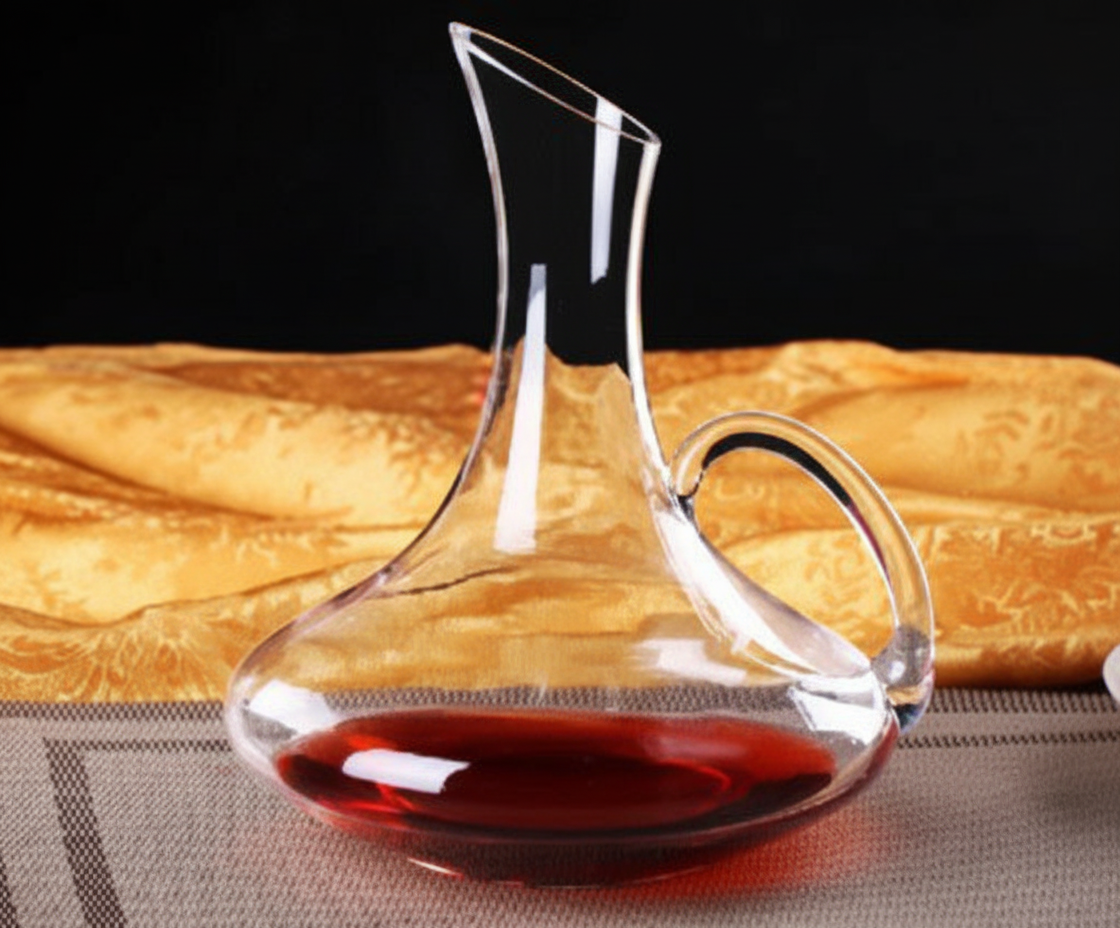 DRINKWARE - TAPERED WITH WIDE BASE AND HANDLE - LARGE