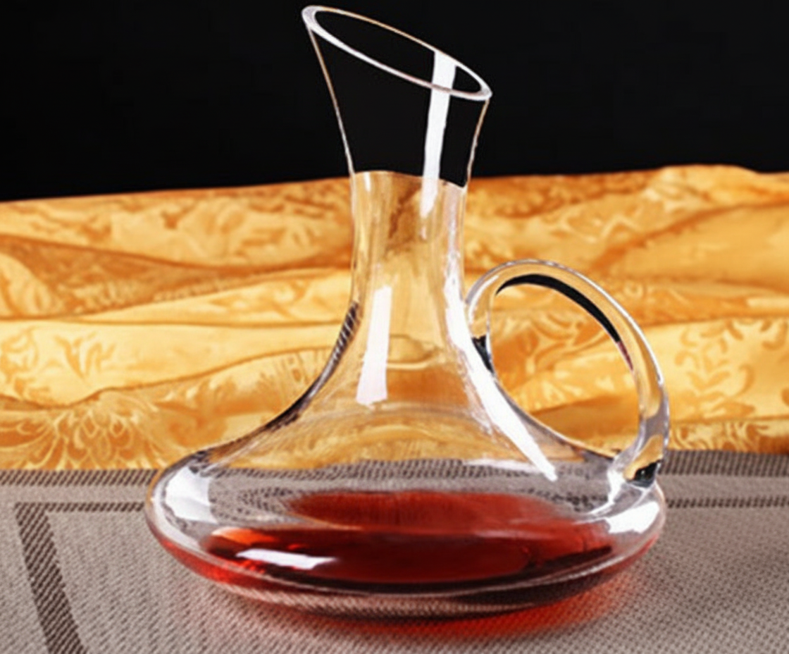 DRINKWARE - TAPERED WITH WIDE BASE AND HANDLE - SMALL