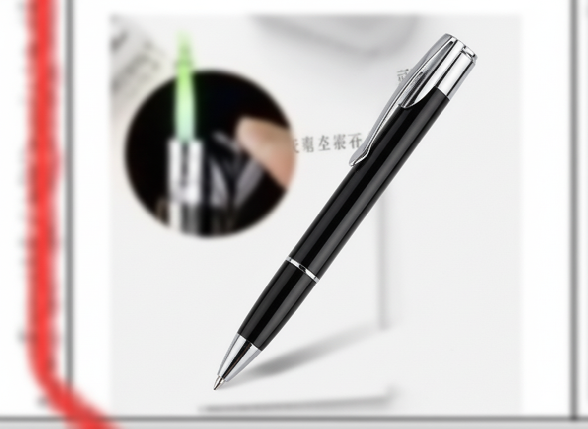 LIGHTER - BALLPOINT PEN - BLACK