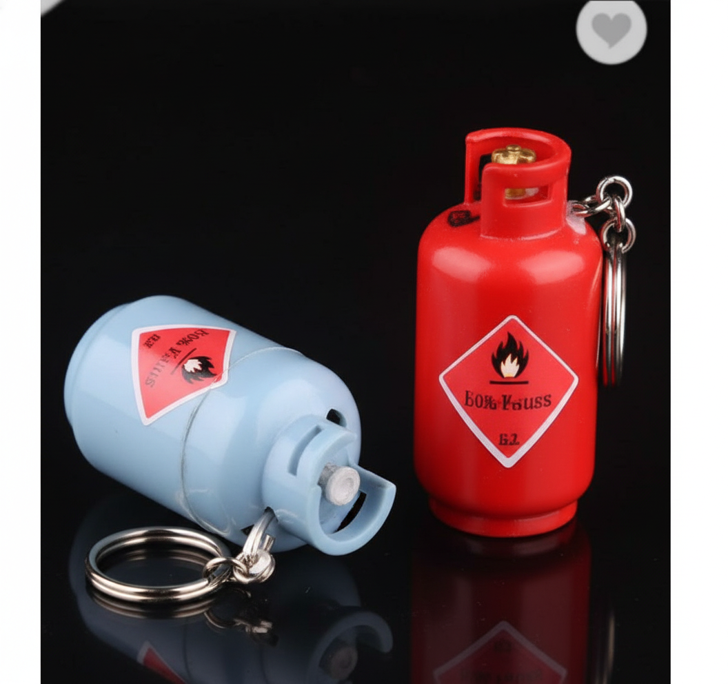 LIGHTER - PROPANE TANK - MULTICOLOURED