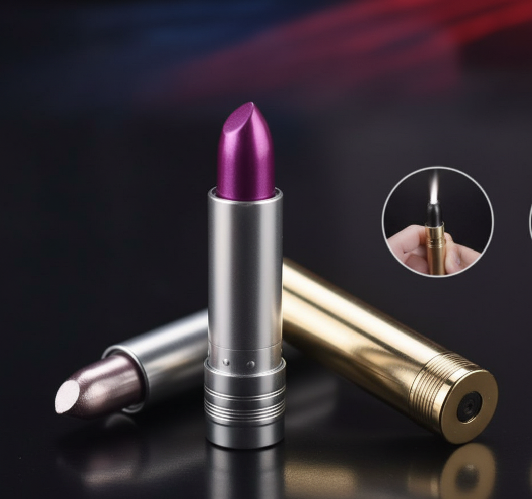 LIGHTER - ROUND LIPSTICK LIGHTER - PURPLE