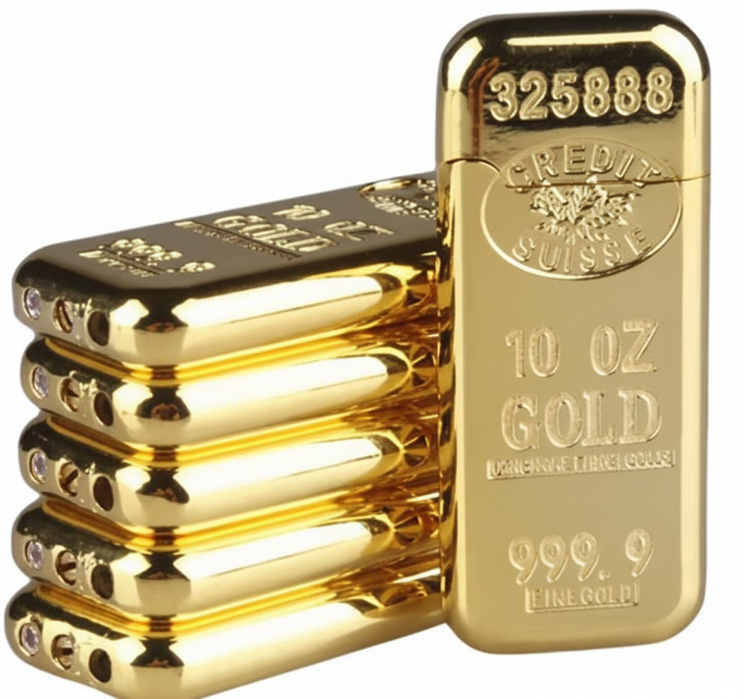 LIGHTER - 24KARATS INGOT - GOLD