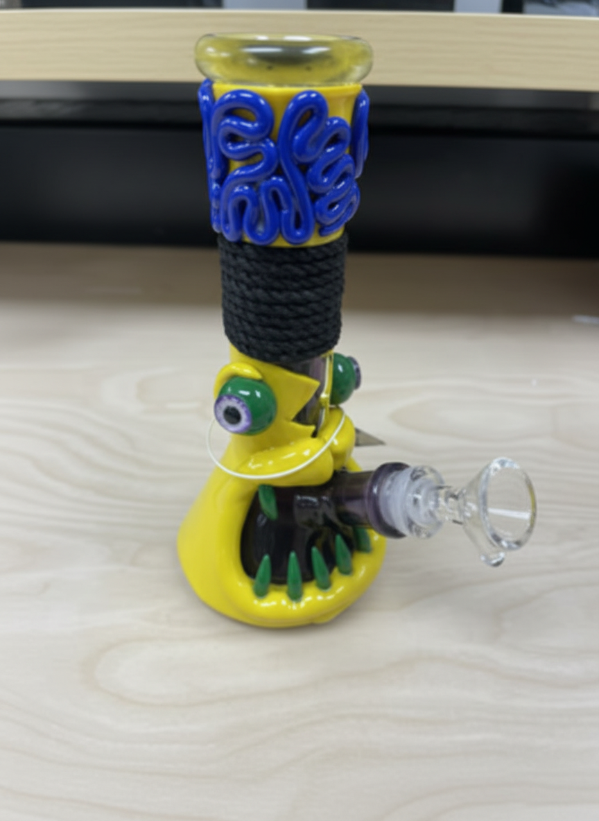 Beaker Bong - Monster Totem Bong - Multicolors