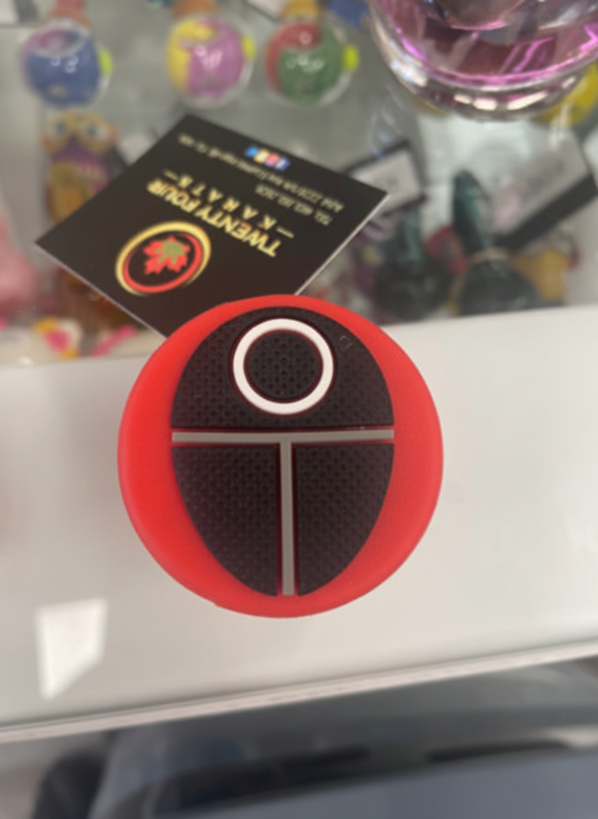 Glass jar with silicone lid(Large)