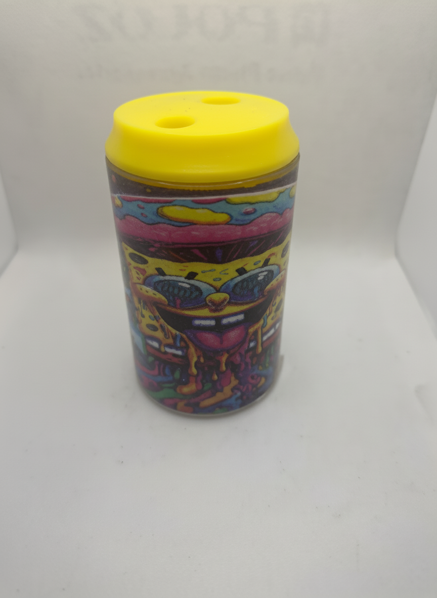 BUBBLER BONG - COMPACT TRAVEL BONG - MULTICOLOURED