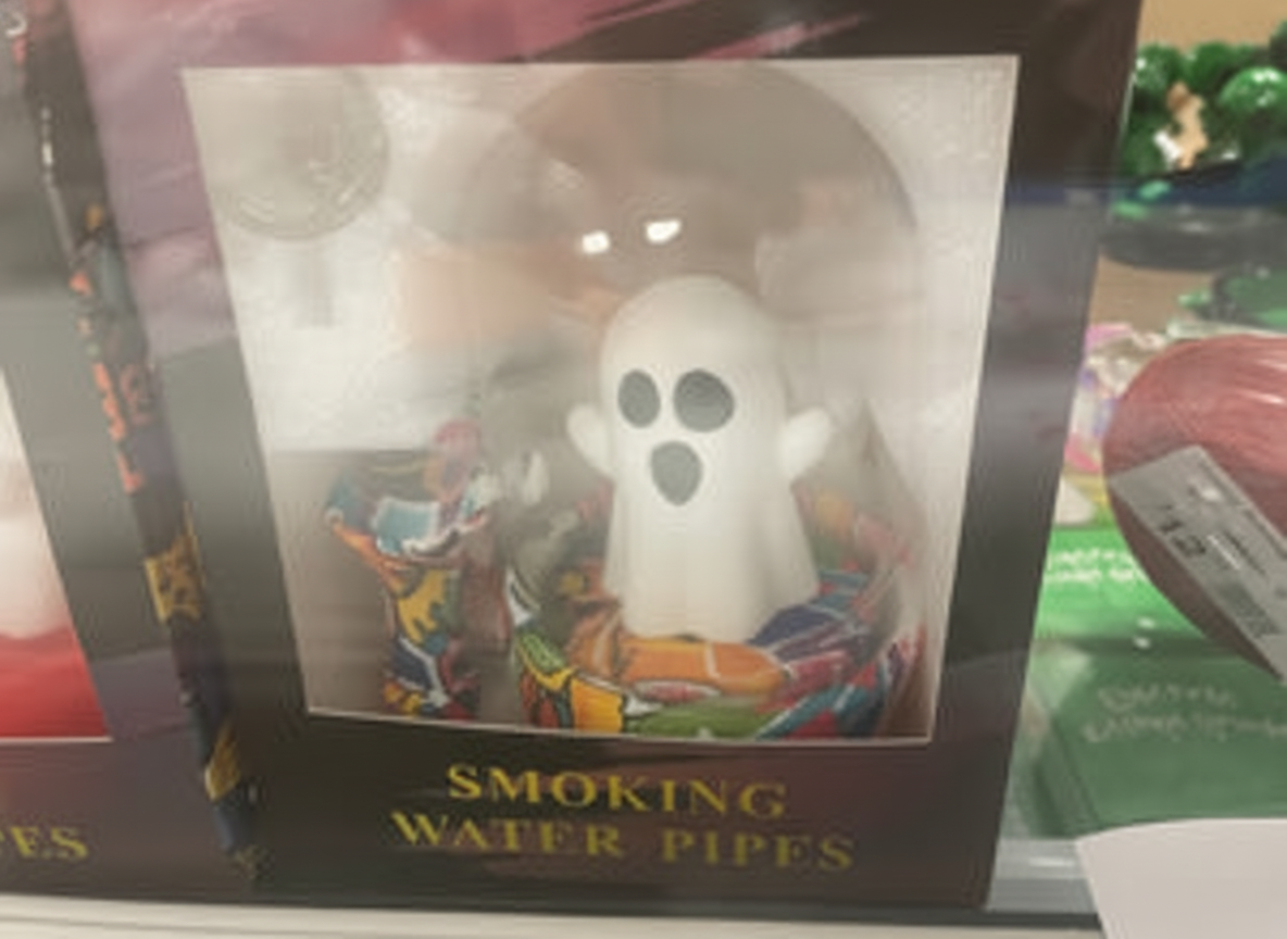 BUBBLER BONG - Silicone And Glass Ghost Bong - MULTICOLOURED