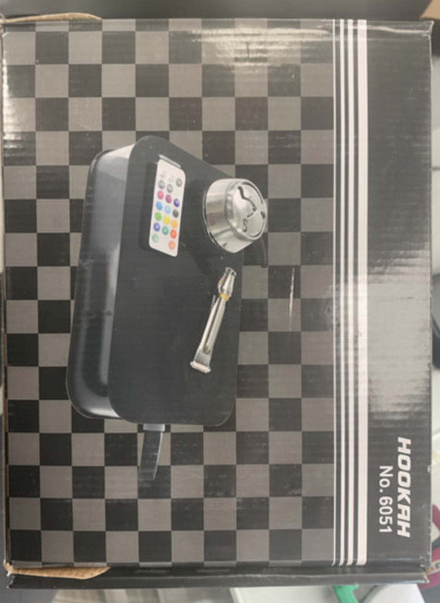 GEAR - ACRYLIC HOOKAH SET - BLACK