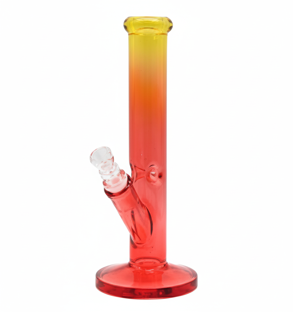 STRAIGHT BONG – Gradient yellow to red – RED