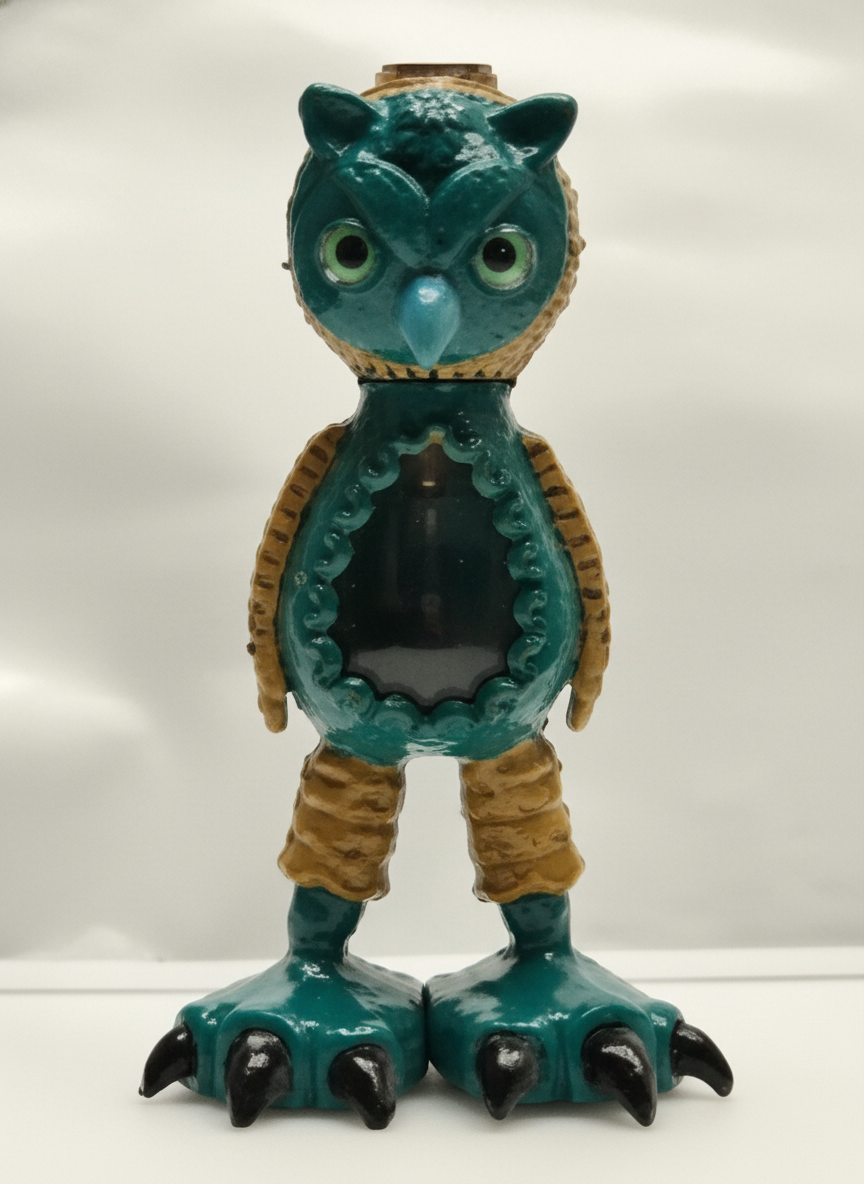 FULL BODY BONG - OWL MAN - BLUE 1