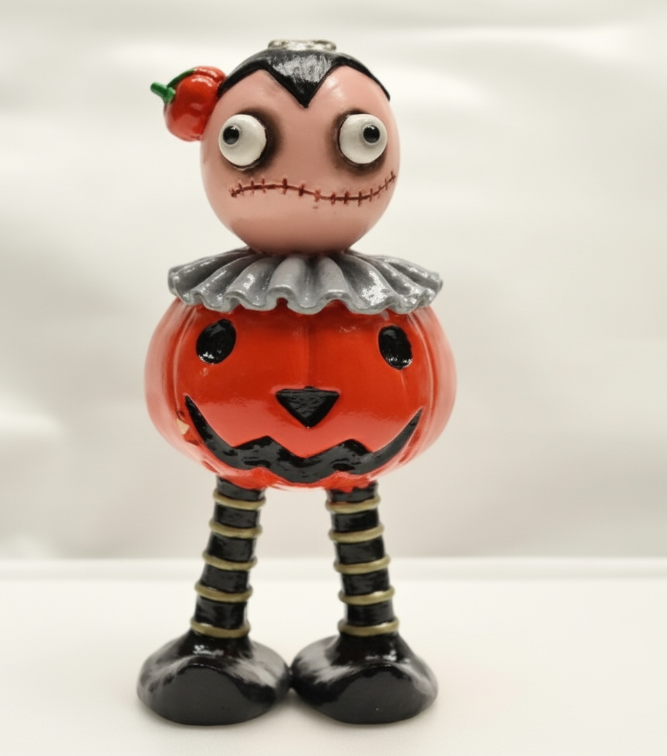 FULL BODY BONG - HALLOWEEN PUMPKIN DOLL - RED
