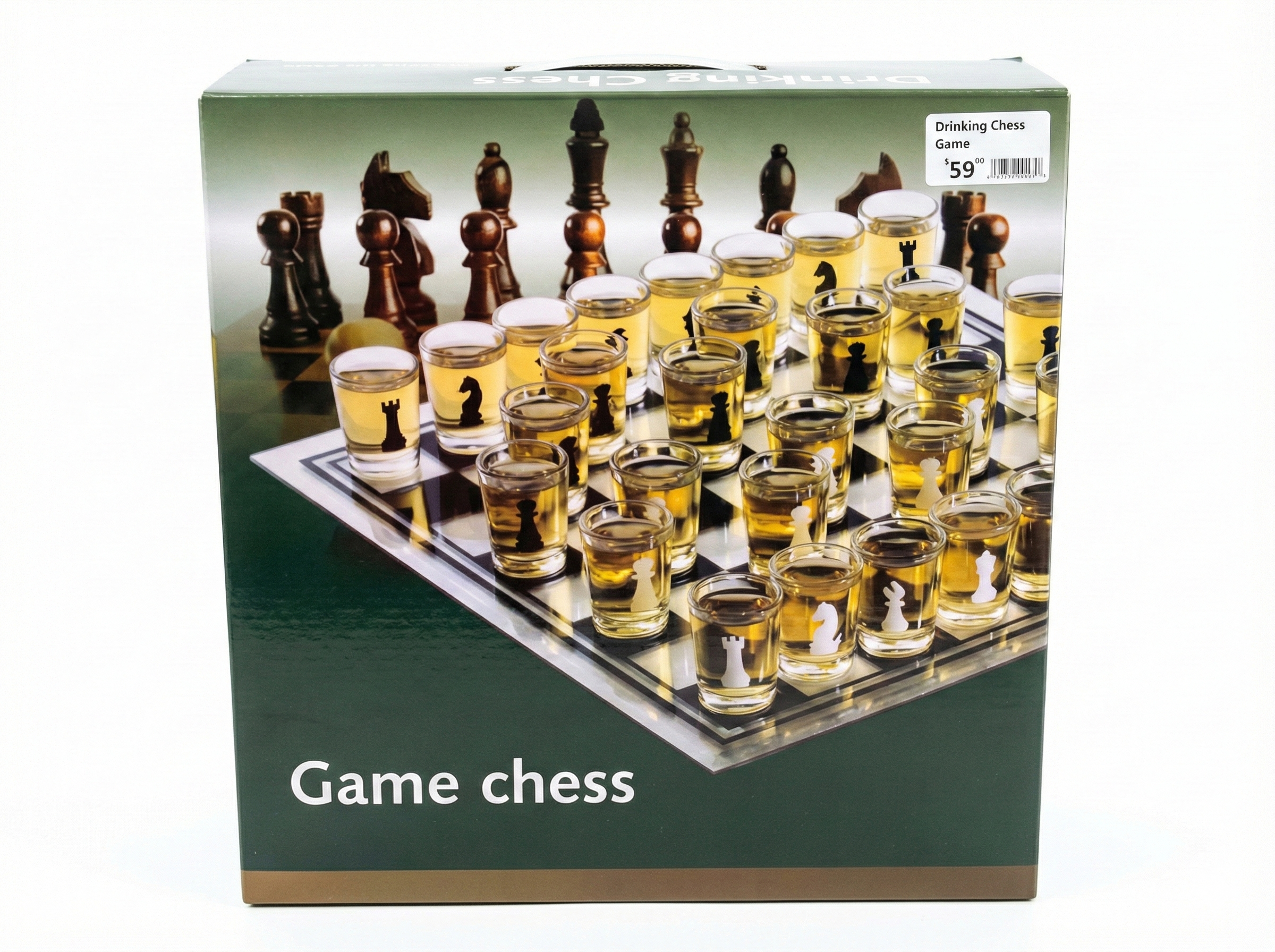 GAMES N' GAGS - SHOT GLASS CHESS SET