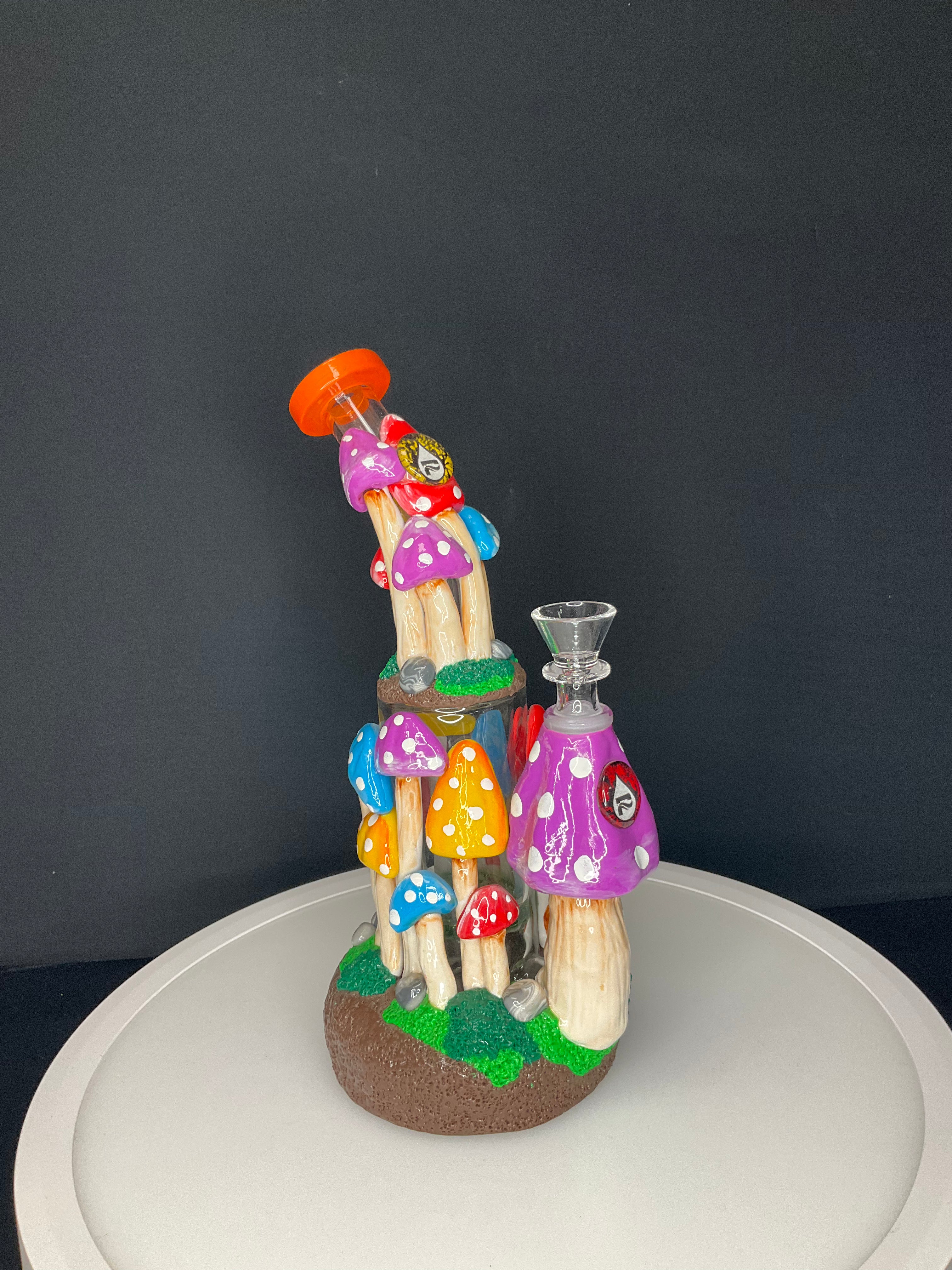STRAIGHT BONG - MUSHROOM FORREST - COLOURFUL #2