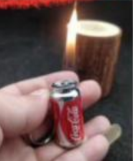 LIGHTER - SOFT DRINK CAN LIGHTER - MULTICOLOURED